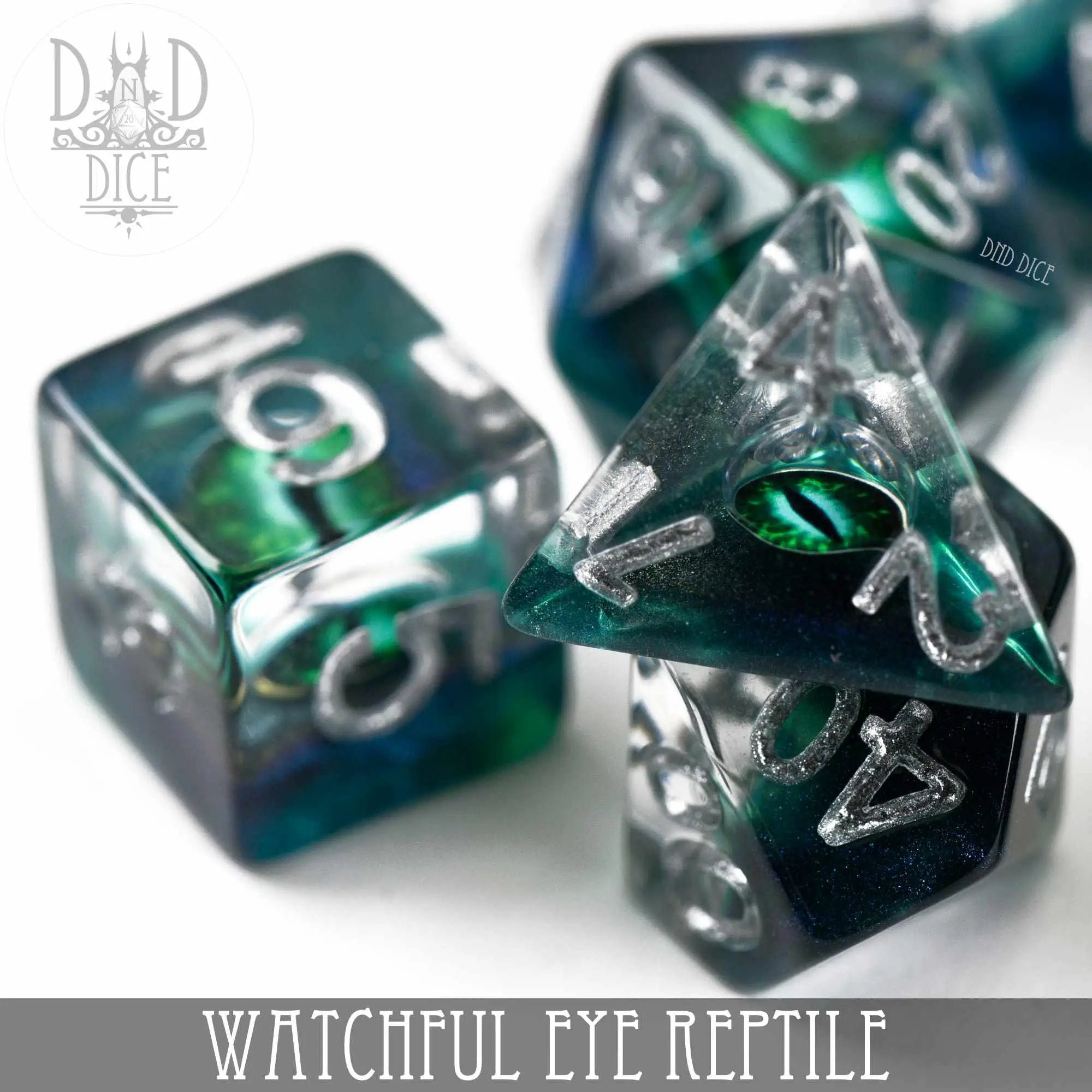 Watchful Eye - Reptile Dice Set by DNDDICE.COM