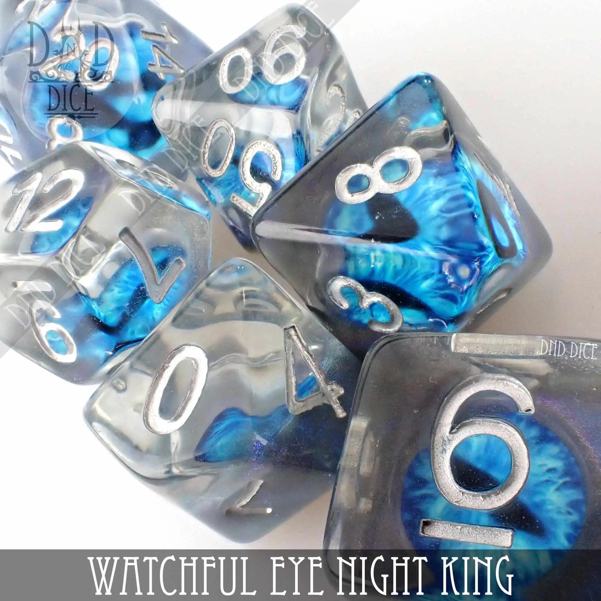 Watchful Eye - Night King Dice Set by DNDDICE.COM