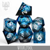 Whirlpool Liquid Core Dice Set by DNDDICE.COM