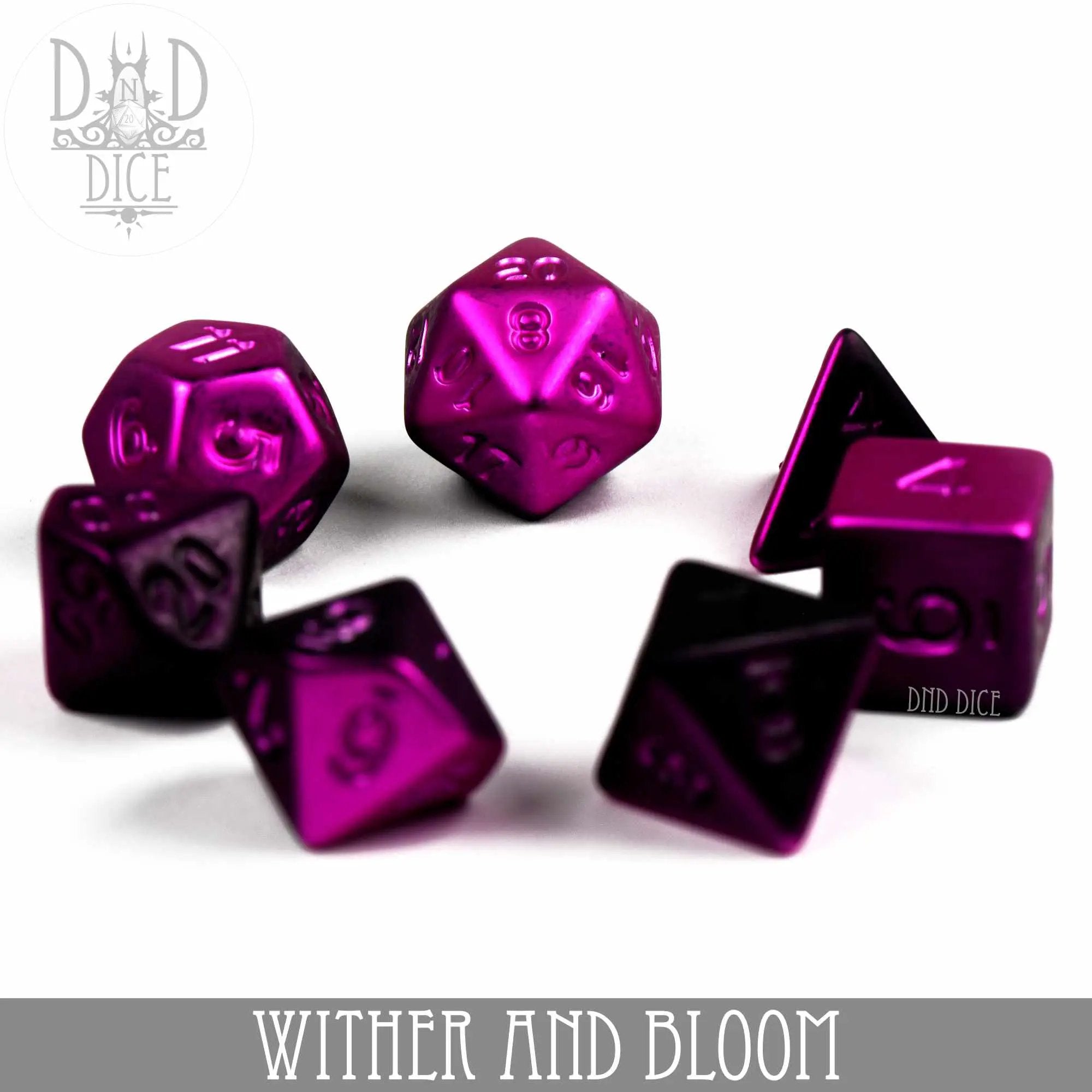 Wither and Bloom Dice Set by DNDDICE.COM