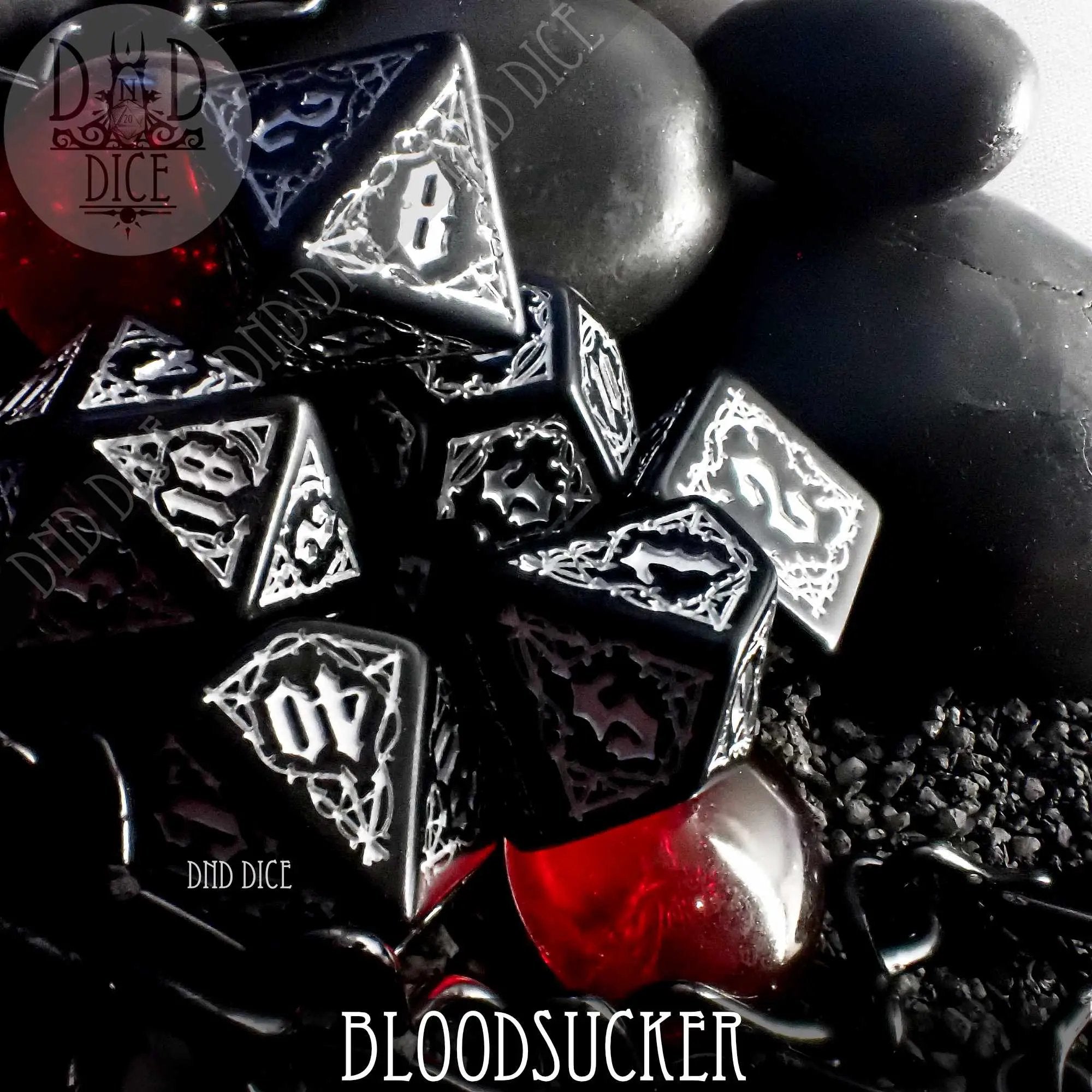 Bloodsucker Nocturnal Dice Set by DNDDICE.COM
