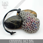 Chainmail Dice Bag by DNDDICE.COM
