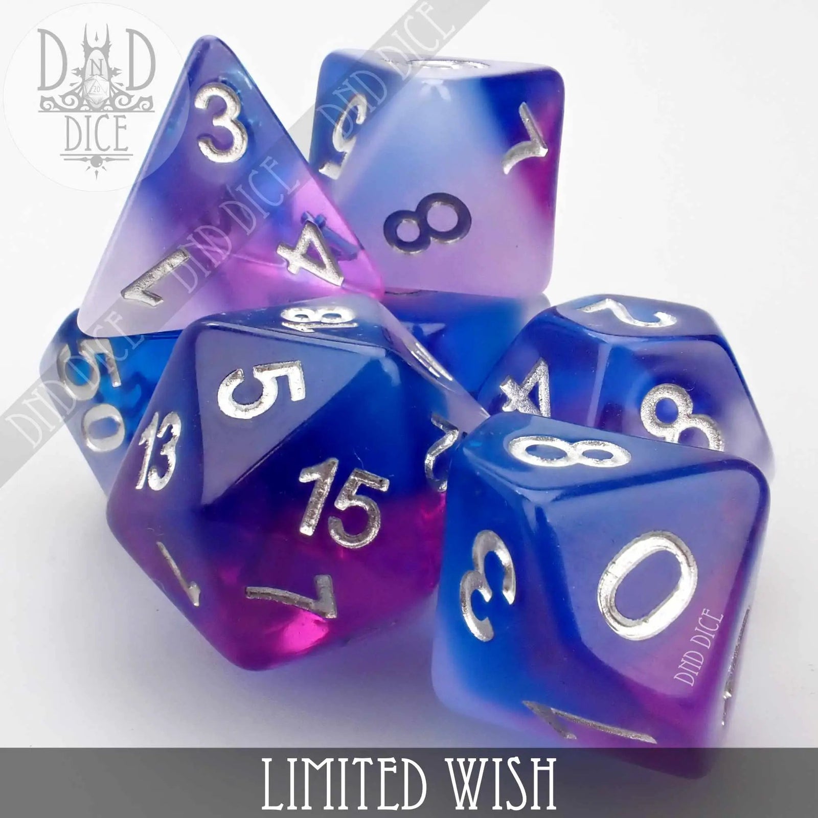 Limited Wish Dice Set by DNDDICE.COM