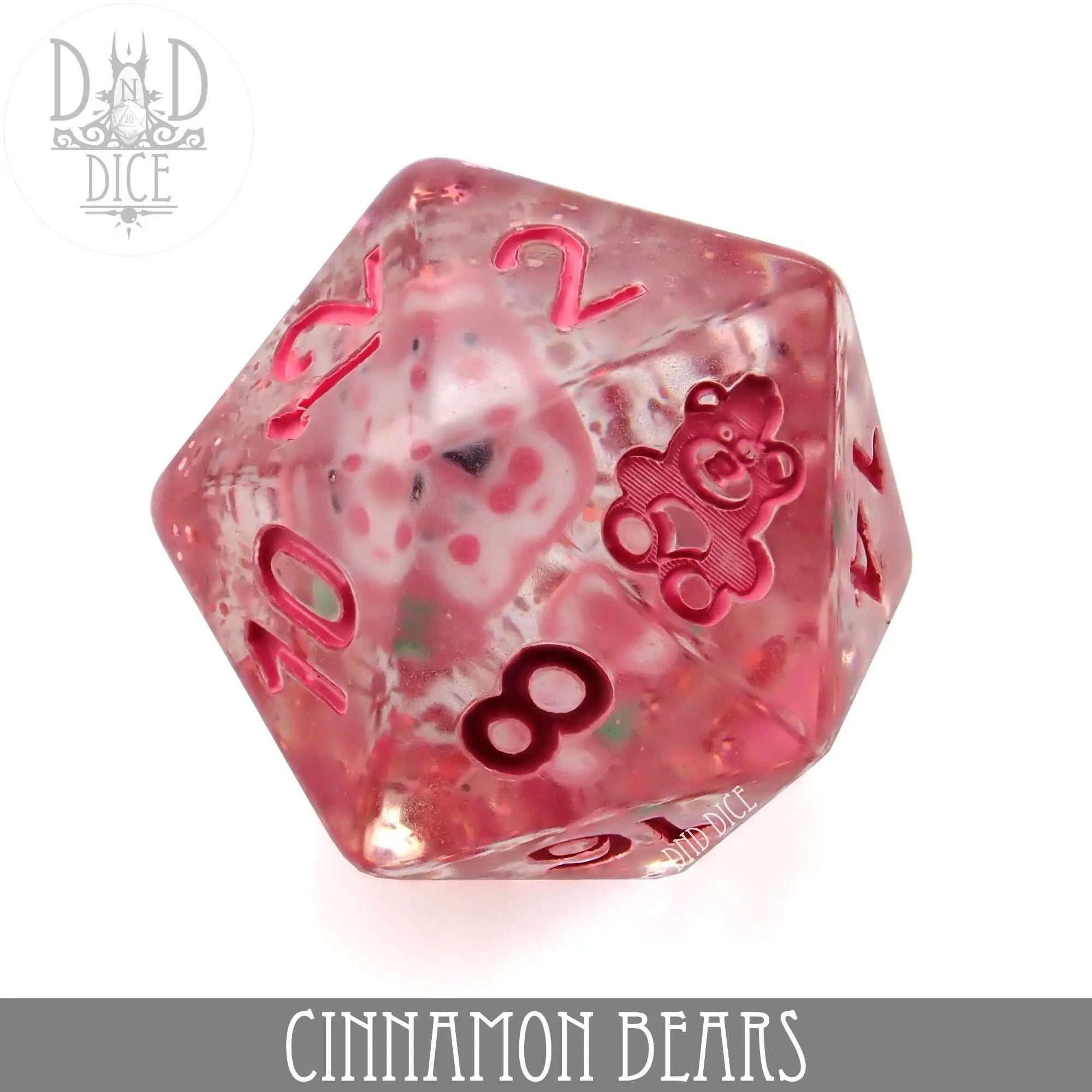 Cinnamon Bears Dice Set by DNDDICE.COM