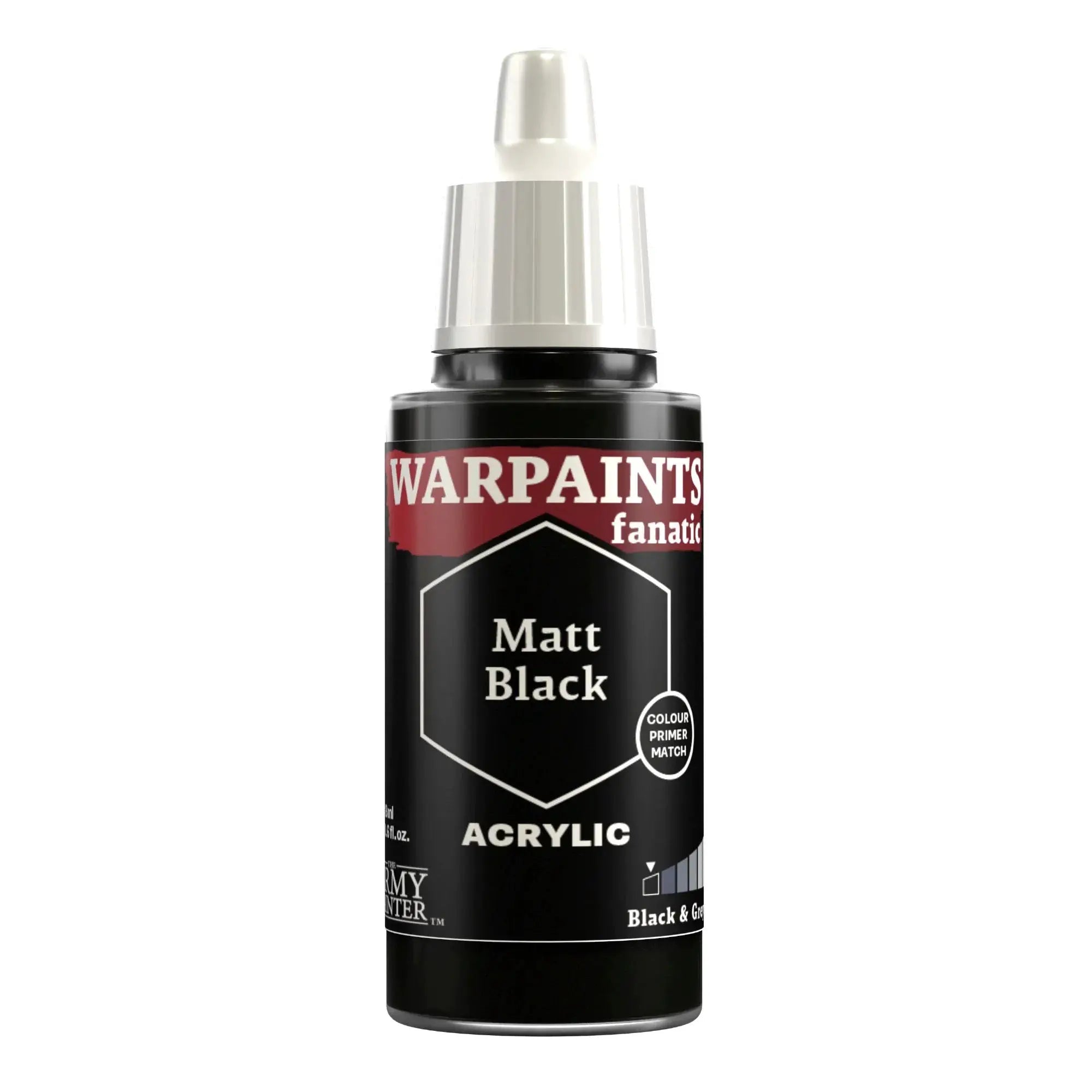 Warpaints Fanatic: Matt Black by THE MIGHTY HOBBY SHOP