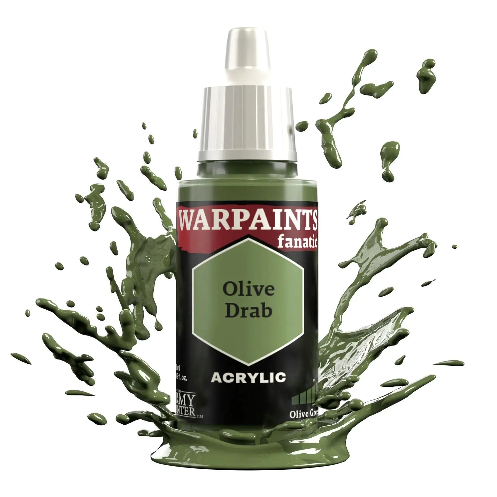 Warpaints Fanatic: Olive Drab by THE MIGHTY HOBBY SHOP