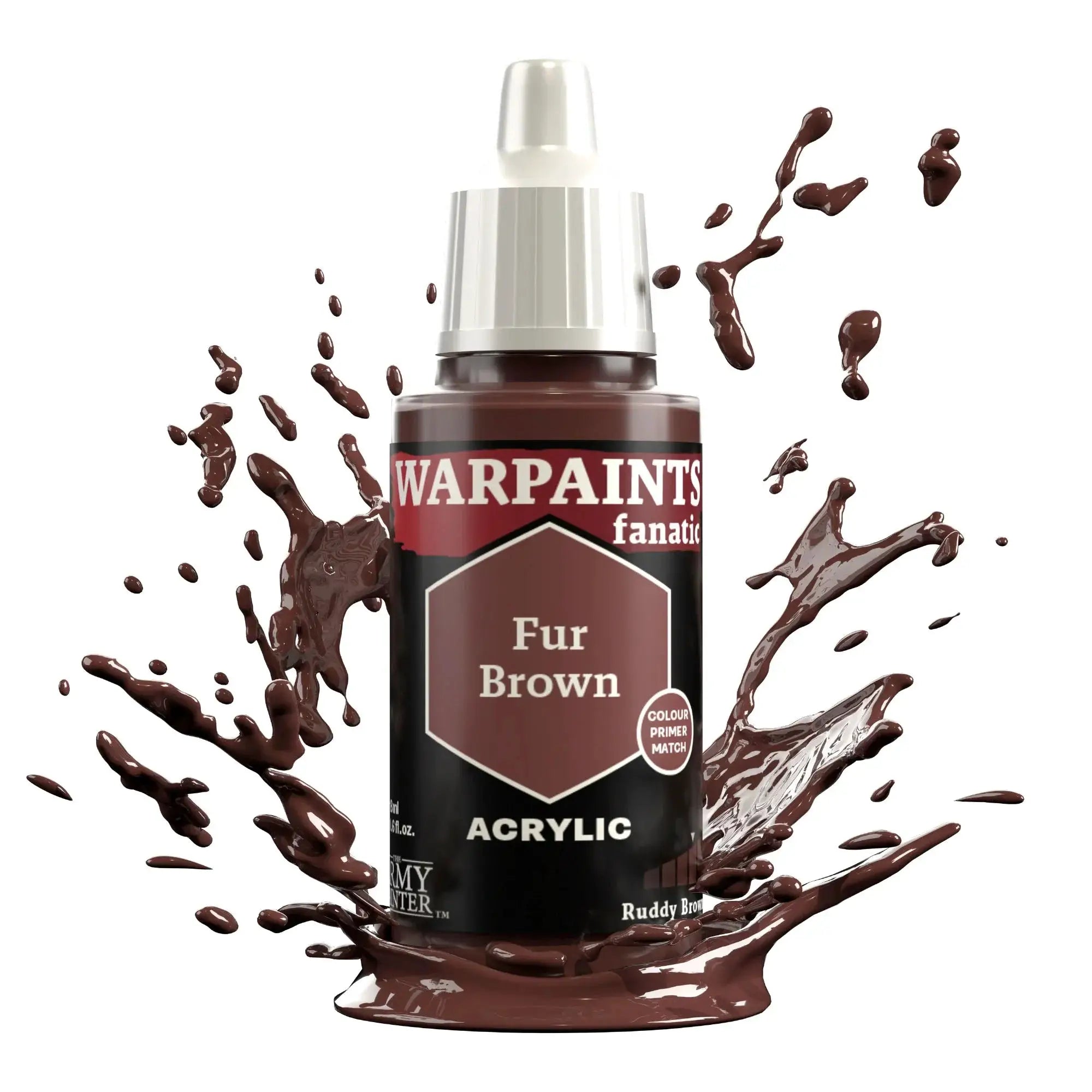 Warpaints Fanatic: Fur Brown by THE MIGHTY HOBBY SHOP