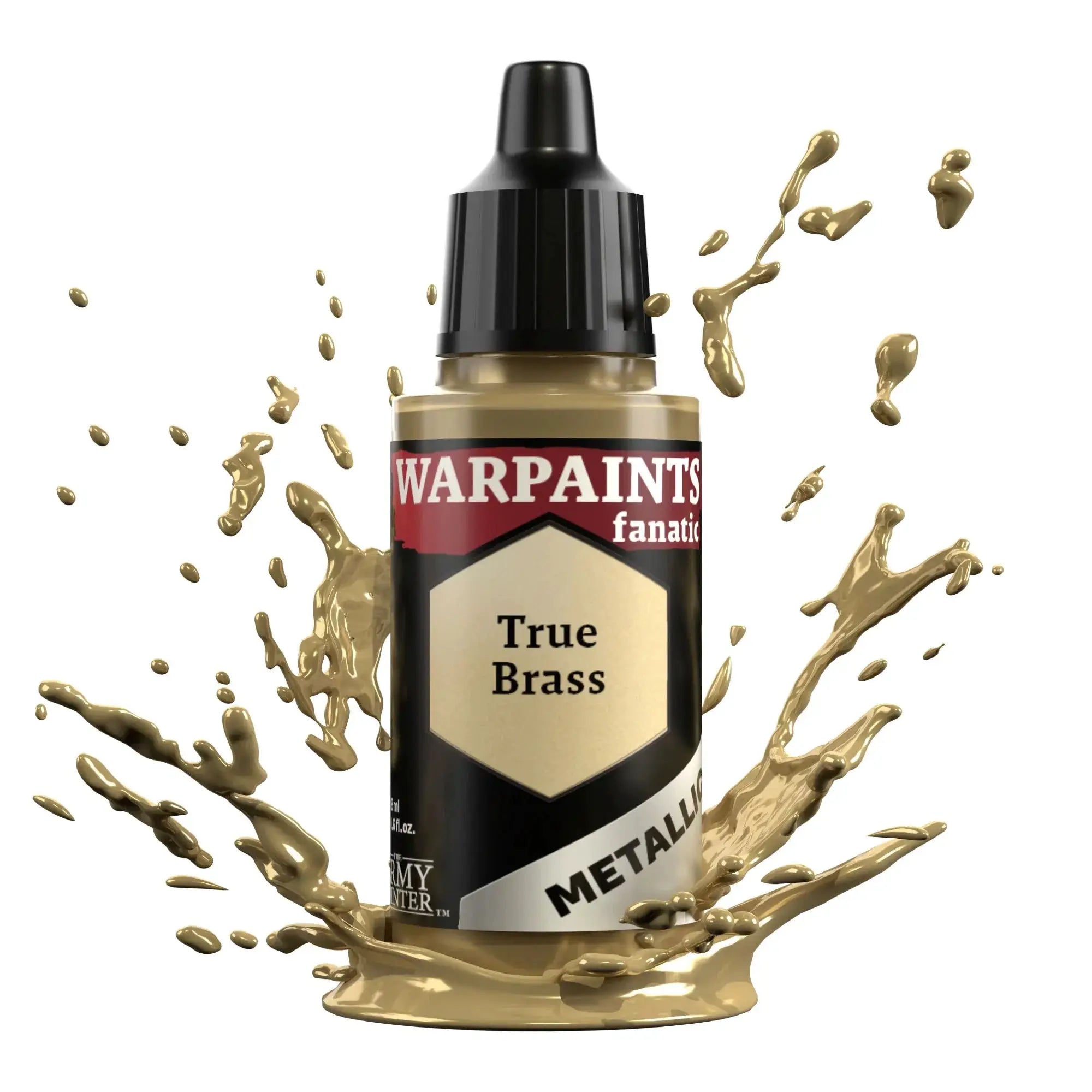 Warpaints Fanatic Metallic: True Brass by THE MIGHTY HOBBY SHOP