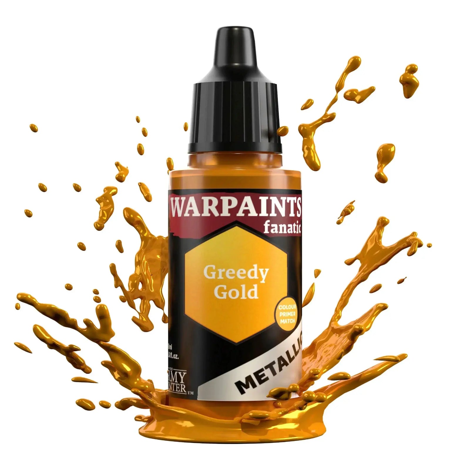 Warpaints Fanatic Metallic: Greedy Gold by THE MIGHTY HOBBY SHOP