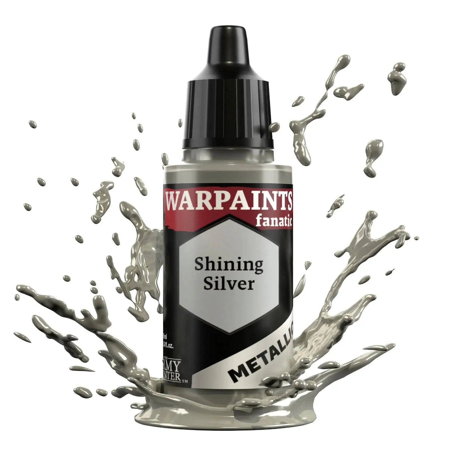 Warpaints Fanatic Metallic: Shining Silver by THE MIGHTY HOBBY SHOP