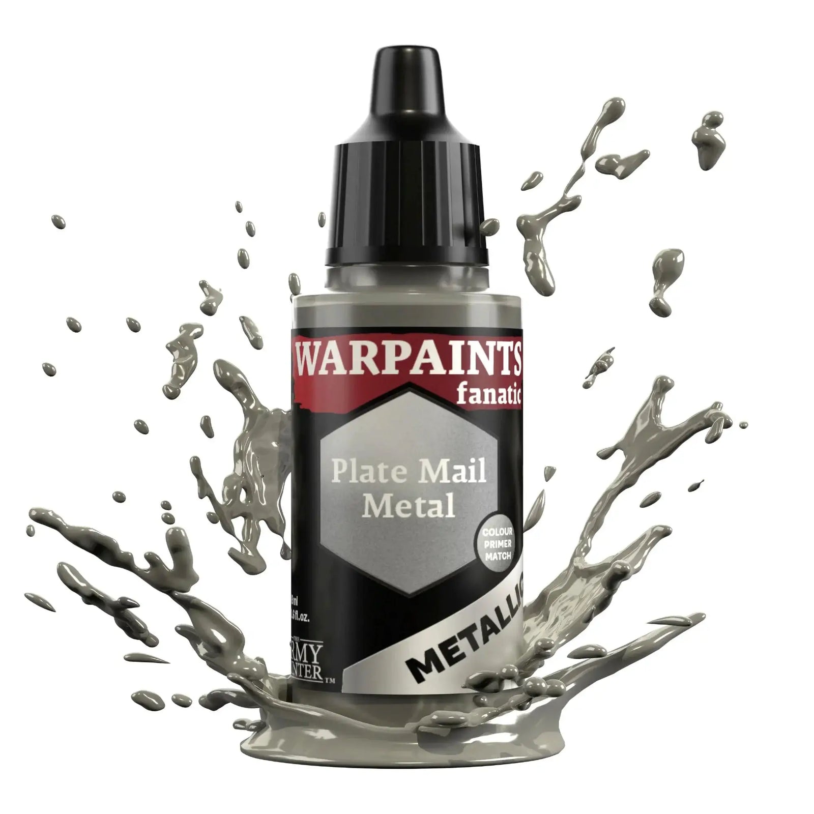 Warpaints Fanatic Metallic: Plate Mail Metal by THE MIGHTY HOBBY SHOP