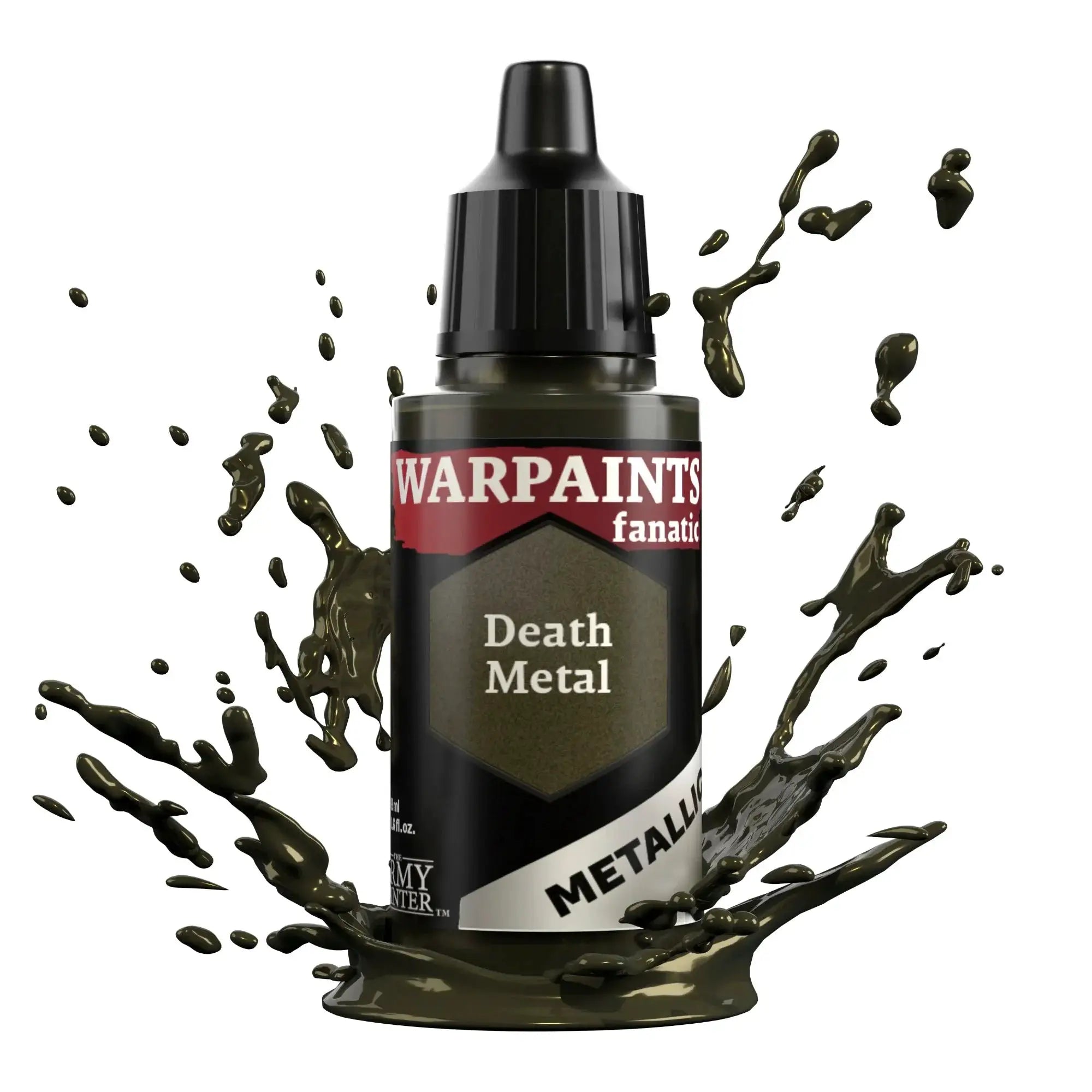 Warpaints Fanatic Metallic: Death Metal by THE MIGHTY HOBBY SHOP