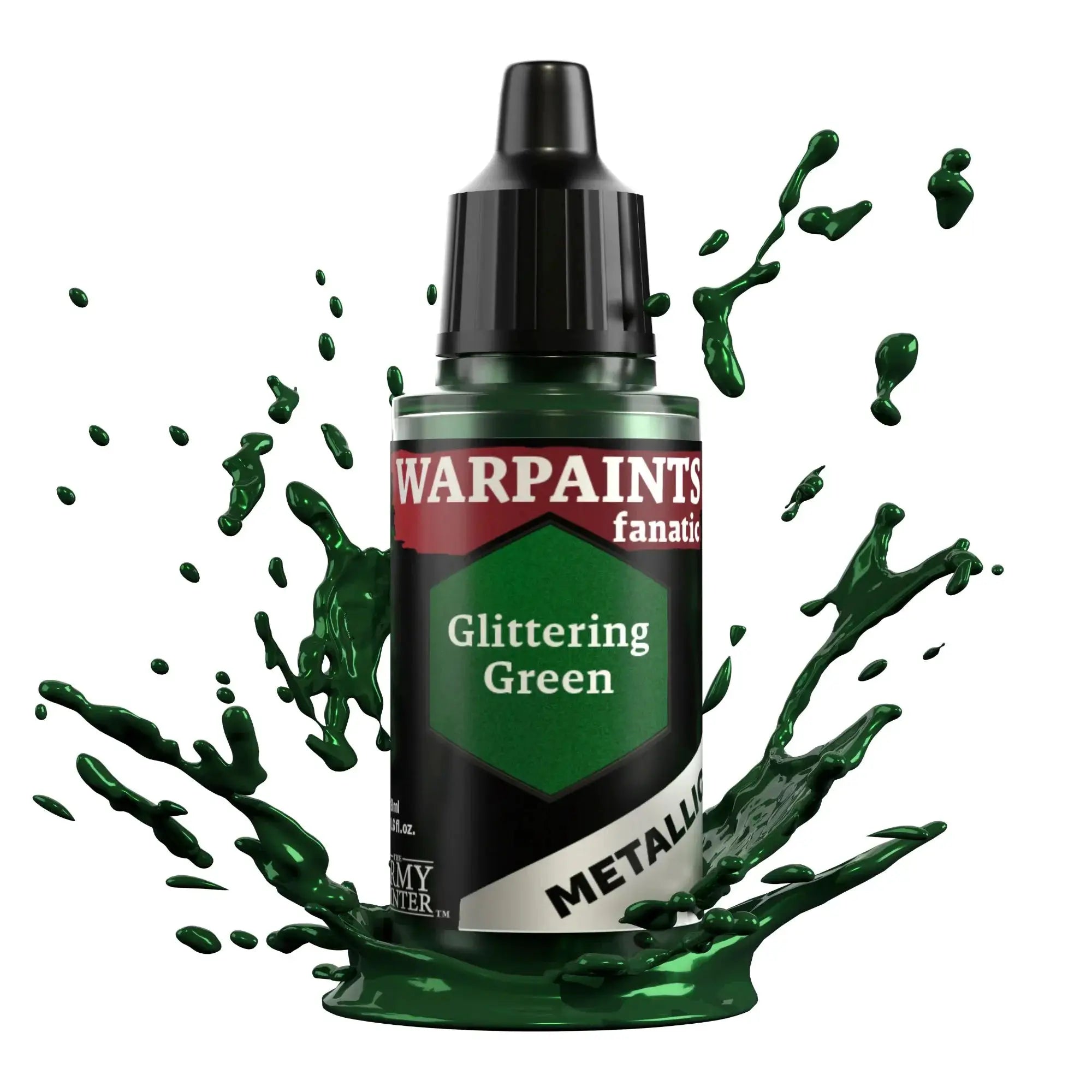 Warpaints Fanatic Metallic: Glittering Green by THE MIGHTY HOBBY SHOP