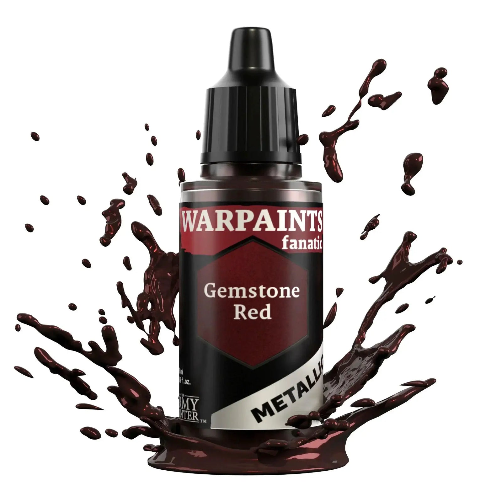 Warpaints Fanatic Metallic: Gemstone Red by THE MIGHTY HOBBY SHOP
