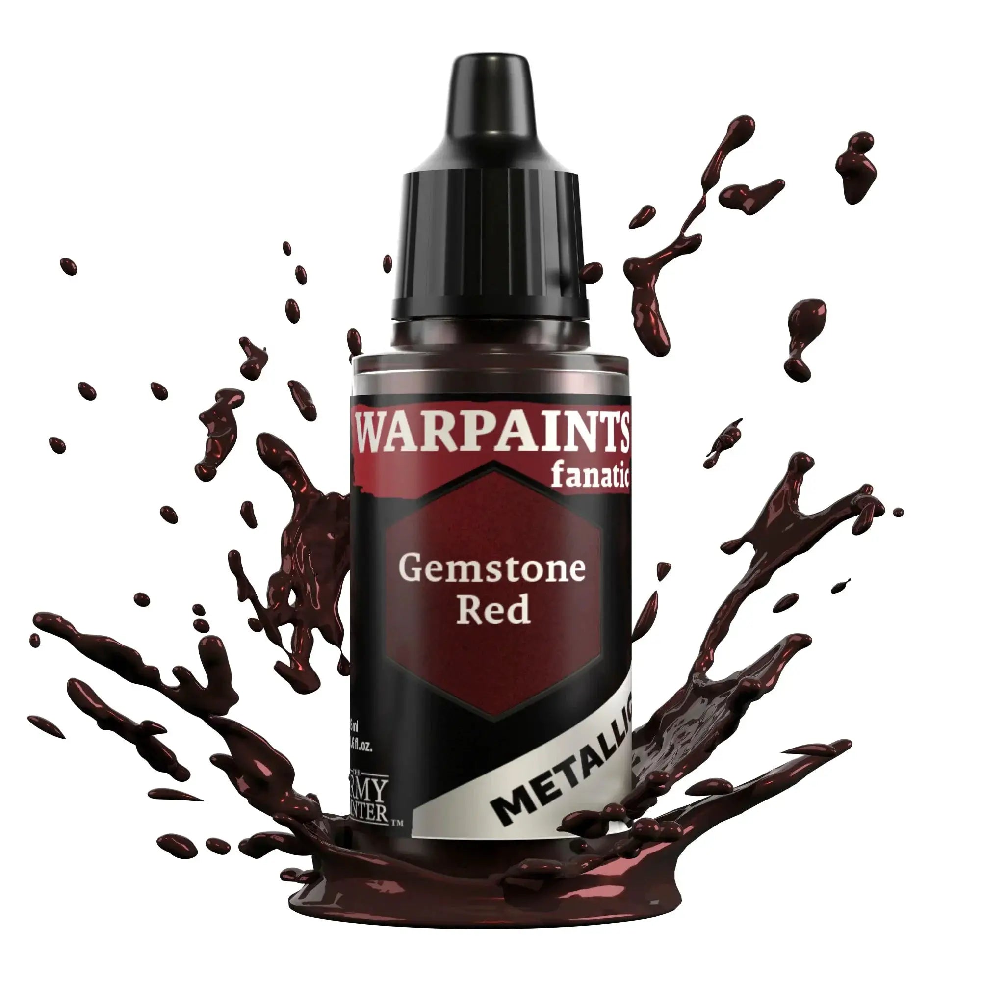 Warpaints Fanatic Metallic: Gemstone Red by THE MIGHTY HOBBY SHOP