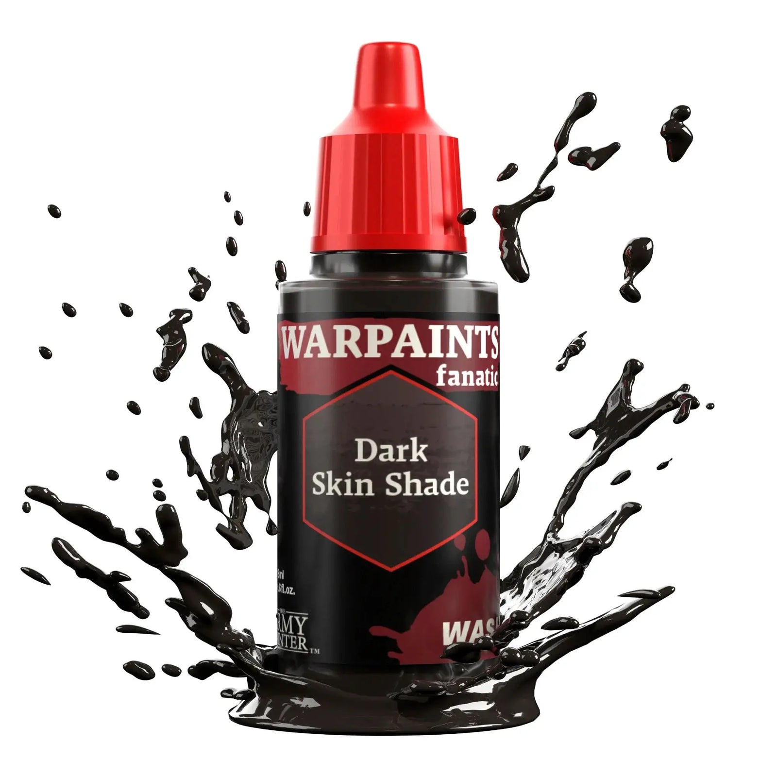 Warpaints Fanatic Wash: Dark Skin Shade by THE MIGHTY HOBBY SHOP