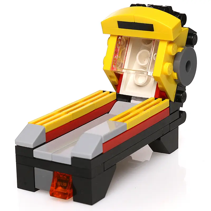 Roller Ball Arcade Machine made from LEGO parts by B3 Customs