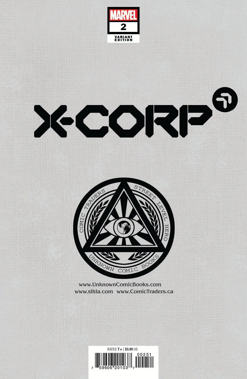 X-Corp #3 Unknown Comics Stephen Segovia Exclusive Var (07/14/2021) by Unknown Comic Books