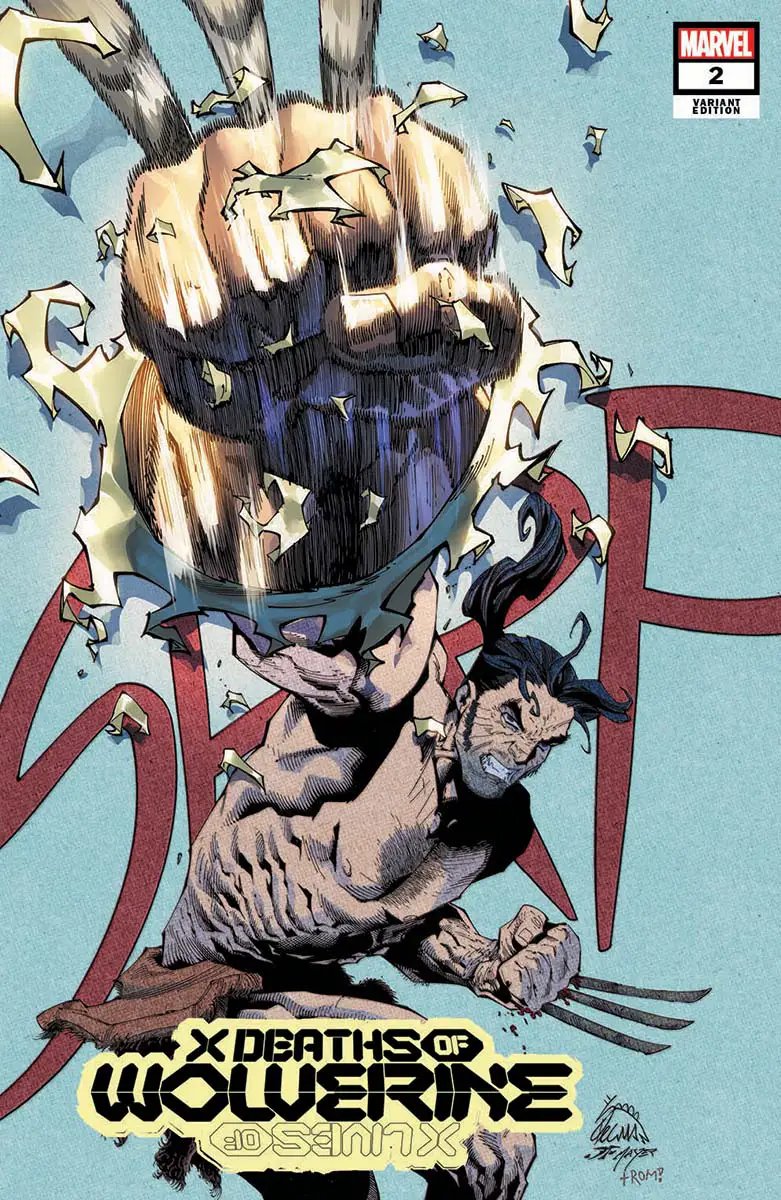X Deaths Of Wolverine 2 Unknown Comics Ryan Stegman Exclusive Var (02/09/2022) by Unknown Comic Books
