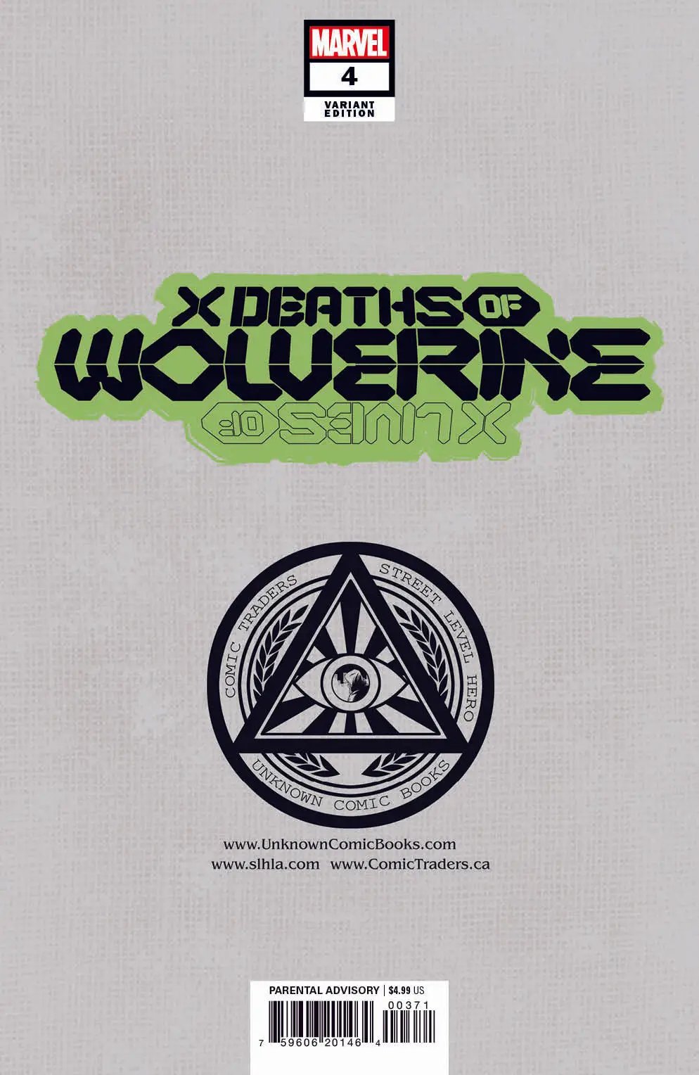 X Deaths Of Wolverine 4 Unknown Comics Philip Tan Exclusive Var (03/09/2022) by Unknown Comic Books