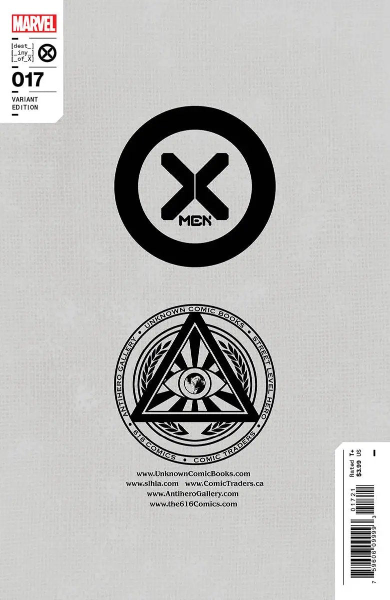 X-Men #17 Unknown Comics Miguel Mercado Exclusive Virgin Vogue Var (11/23/2022) by Unknown Comic Books
