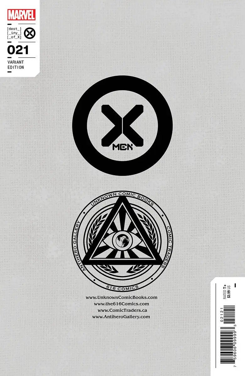 X-Men #21 Unknown Comics Miguel Mercado Exclusive Virgin Vogue Var (04/12/2023) by Unknown Comic Books