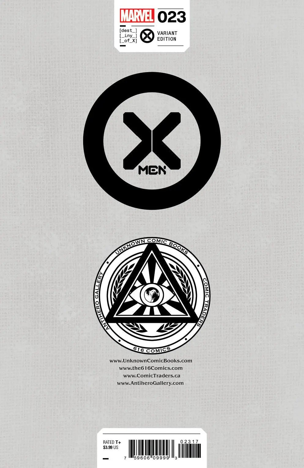 X-Men #23 Unknown Comics Miguel Mercado Exclusive Vogue Var (06/07/2023) by Unknown Comic Books