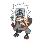 Naruto Shippuden: Jiraiya Pin by THE MIGHTY HOBBY SHOP