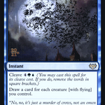 Winged Portent (PRE-89S) - Innistrad: Crimson Vow Promos Foil