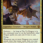 The Ur-Dragon (OVER-048) - Commander 2017 Oversized Foil