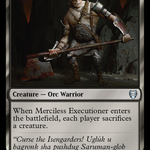 Merciless Executioner (LTC-204) - Tales of Middle-earth Commander