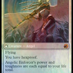 Enduring Angel // Angelic Enforcer (PRE-17S) - Innistrad: Midnight Hunt Promos: (Double Faced Transform) Foil