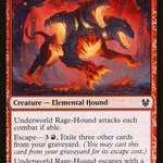 Underworld Rage-Hound (THB-163) - Theros Beyond Death