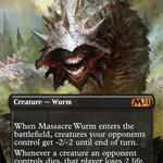 Massacre Wurm (M21-316) - Core Set 2021 (Borderless)