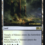 Temple of Silence (PRE-256S) - Core Set 2020 Promos Foil