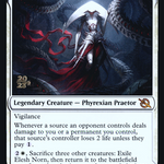 Elesh Norn // The Argent Etchings (PRE-012) - March of the Machine Promos Foil