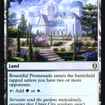 Bountiful Promenade (PRE-348) - Battle for Baldur's Gate Promos Foil
