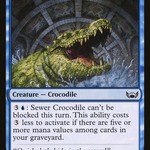Sewer Crocodile (SNC-060) - Streets of New Capenna