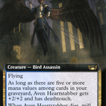 Aven Heartstabber (SNC-433) - Streets of New Capenna: (Extended Art)