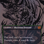 Tyrranax Rex (ONE-355) - Phyrexia: All Will Be One (Borderless) Foil