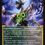 Satsuki, the Living Lore (NEO-399) - Kamigawa: Neon Dynasty: (Showcase)