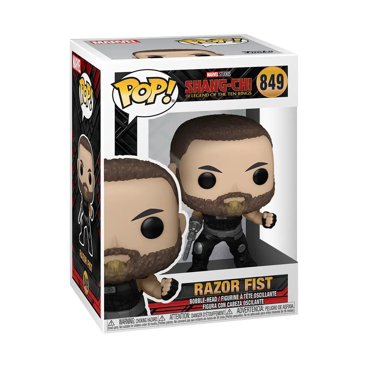 POP! Marvel: Shang-Chi - Razor Fist #849 by THE MIGHTY HOBBY SHOP