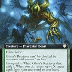 Glissa's Retriever (ONC-056) - Phyrexia: All Will Be One Commander: (Extended Art)