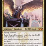 Falco Spara, Pactweaver (PPSNC-186) - Streets of New Capenna Promos
