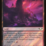 Foreboding Ruins (40K-279★) - Warhammer 40,000 Commander Foil
