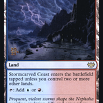 Stormcarved Coast (PRE-265S) - Innistrad: Crimson Vow Promos Foil