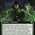 Rootweaver Druid (CMR-684) - Commander Legends: (Extended Art)