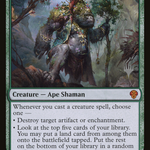 Silverback Elder (PPDMU-177P) - Dominaria United Promos