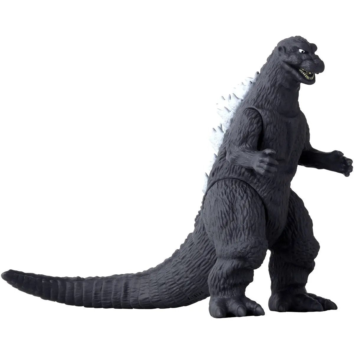 Godzilla 1954 5-inch soft vinyl action figure by THE MIGHTY HOBBY SHOP, showing a detailed, classic monster design with textured skin.