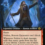 Feldon, Ronom Excavator (BRO-337) - The Brothers' War: (Extended Art)